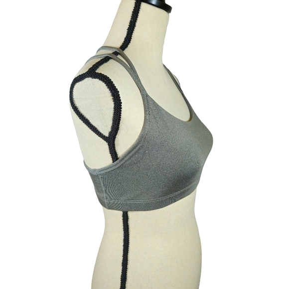 Nike Sports Bra, Heather Grey, Medium - Picture 3 of 11